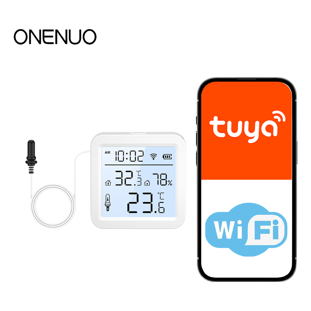 Temperature Humidity Sensor - WiFi Humidity Temperature Sensor with External