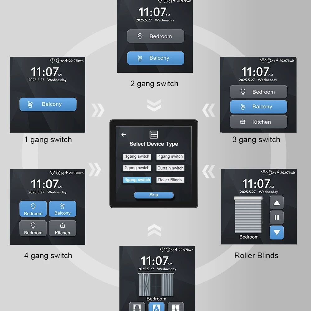Us Smart Wifi Switches Tuya Eu - Diy Home Automation System ulasan dan harga