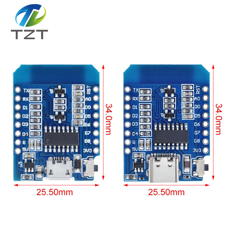 WeMos D1 Mini Pro V3.0 NodeMcu - Esp8266 Nodemcu Board ulasan dan harga