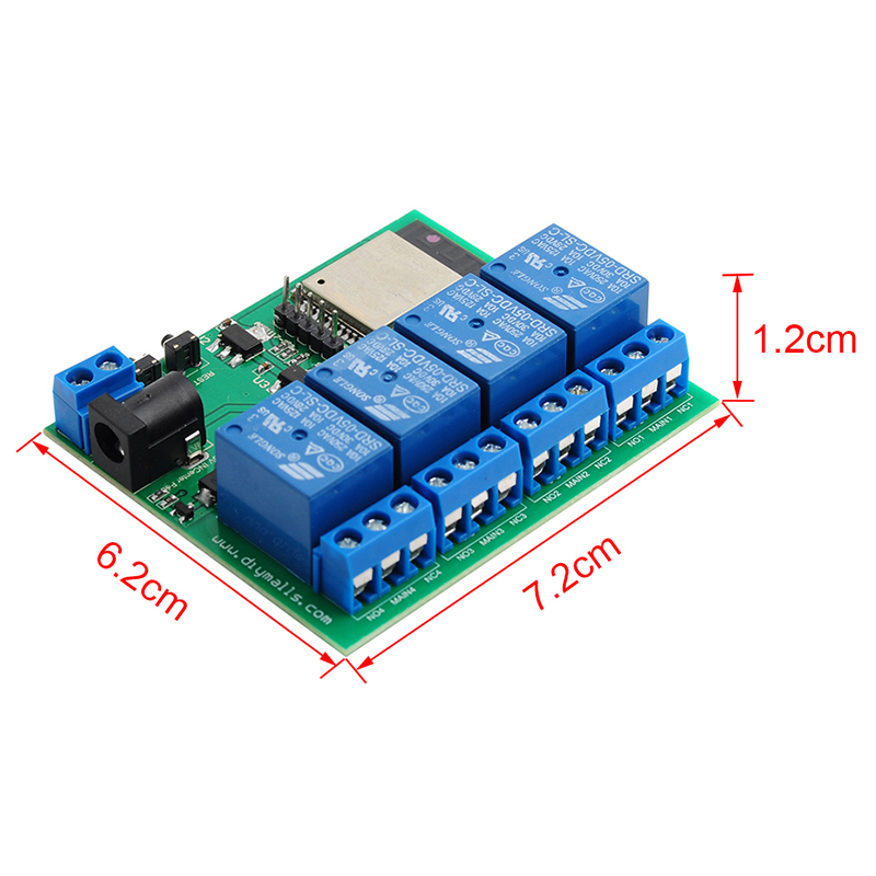 ESP32S 4-Channel WiFi/Bluetoot - Iot Diy Home Automation ulasan dan harga
