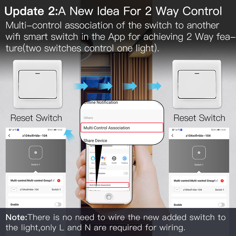 Light Switch Module Wifi Zigbe - Home Automation Diy ulasan dan harga