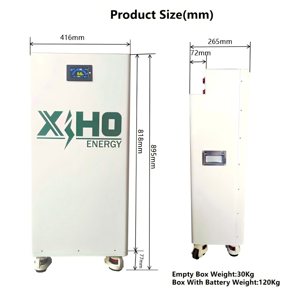 Xiho 51.2V 280Ah Lifepo4 Batte - Diy Home Automation System ulasan dan harga