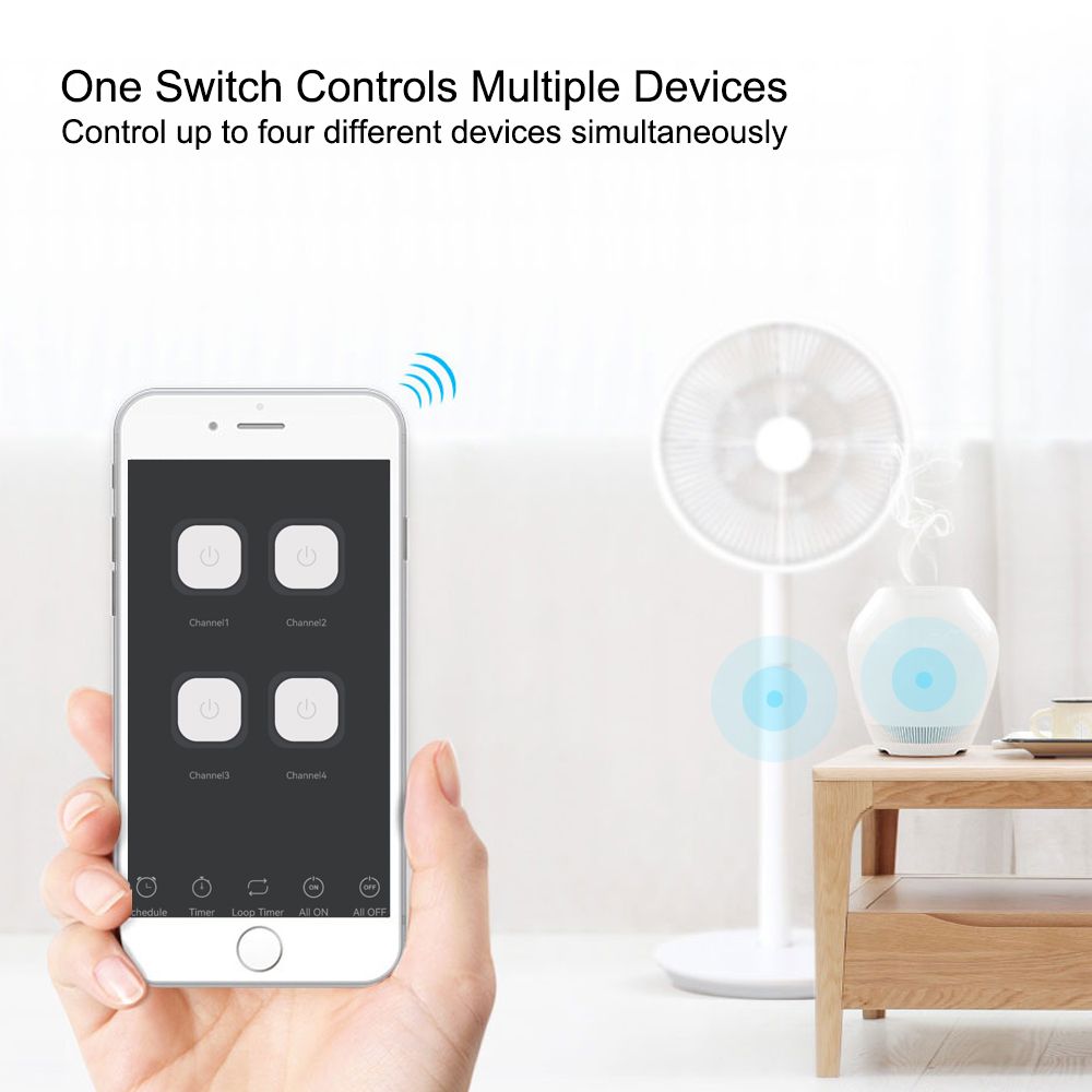 4CH Wifi / Zigbee Smart Relay  - Home Automation Diy ulasan dan harga