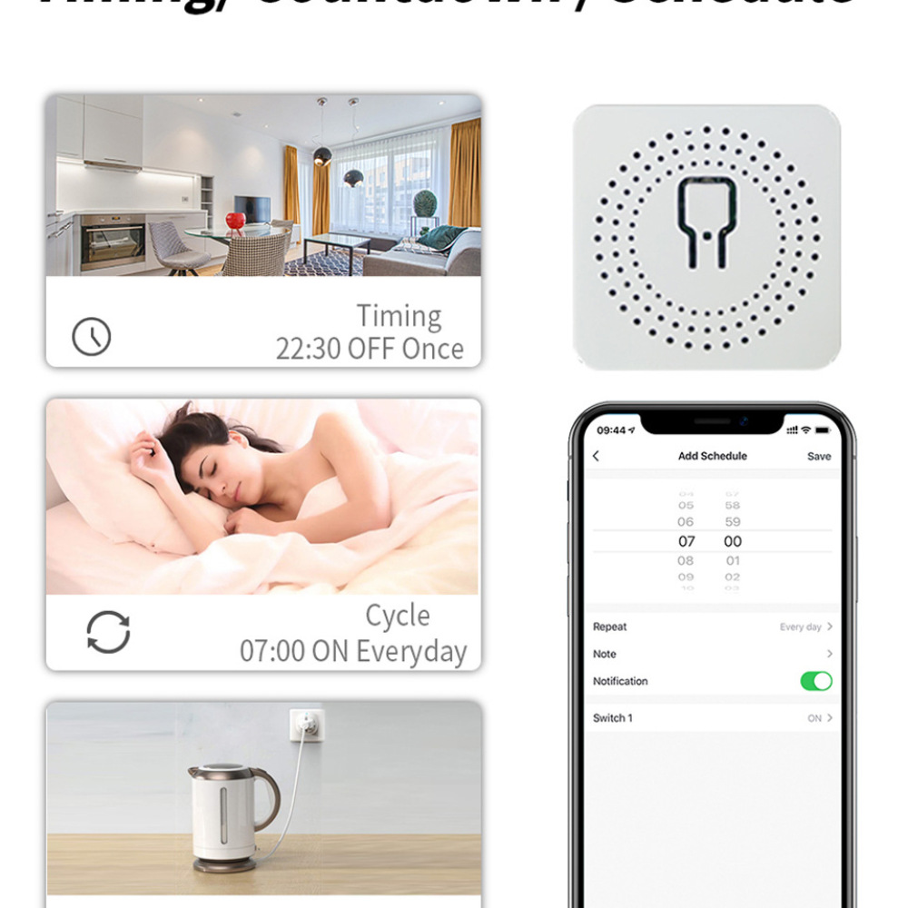 Smart Home WiFi Switch Module  - Diy Smart Home Automation Devices ulasan dan harga