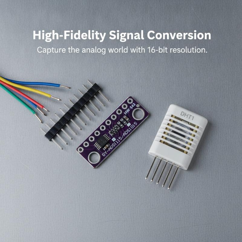 ADS1115 Adjustable Gain 16Bit  - Diy Home Automation System ulasan dan harga